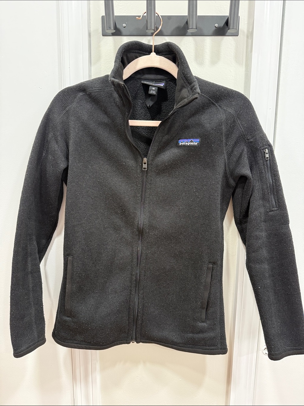 Patagonia Black Full-Zip Women's Fleece Jacket